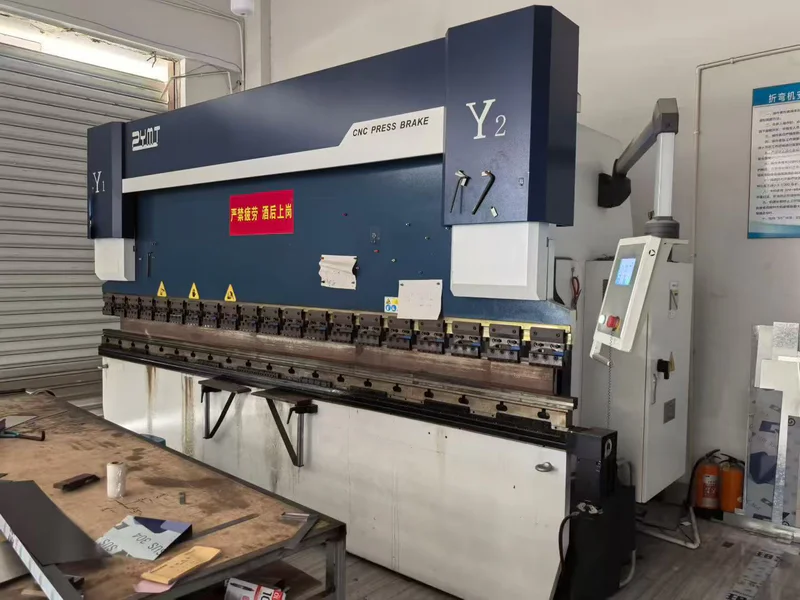 2021 125-ton 4000mm electro-hydraulic touchscreen CNC press brake