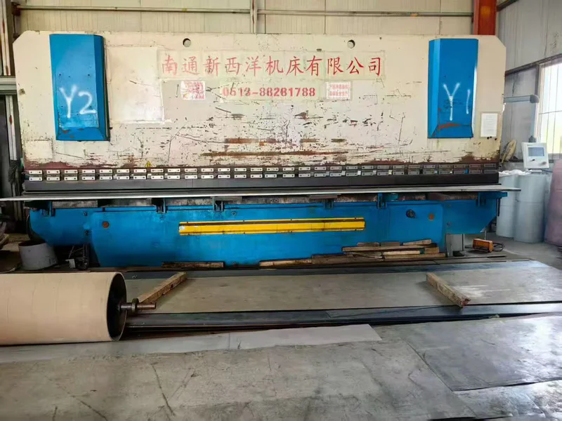 Used 200-ton 6000mm servo CNC press brake