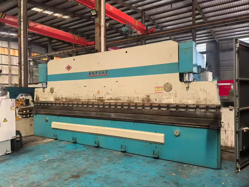 2017 160-ton 6300mm hydraulic torsion shaft press brake